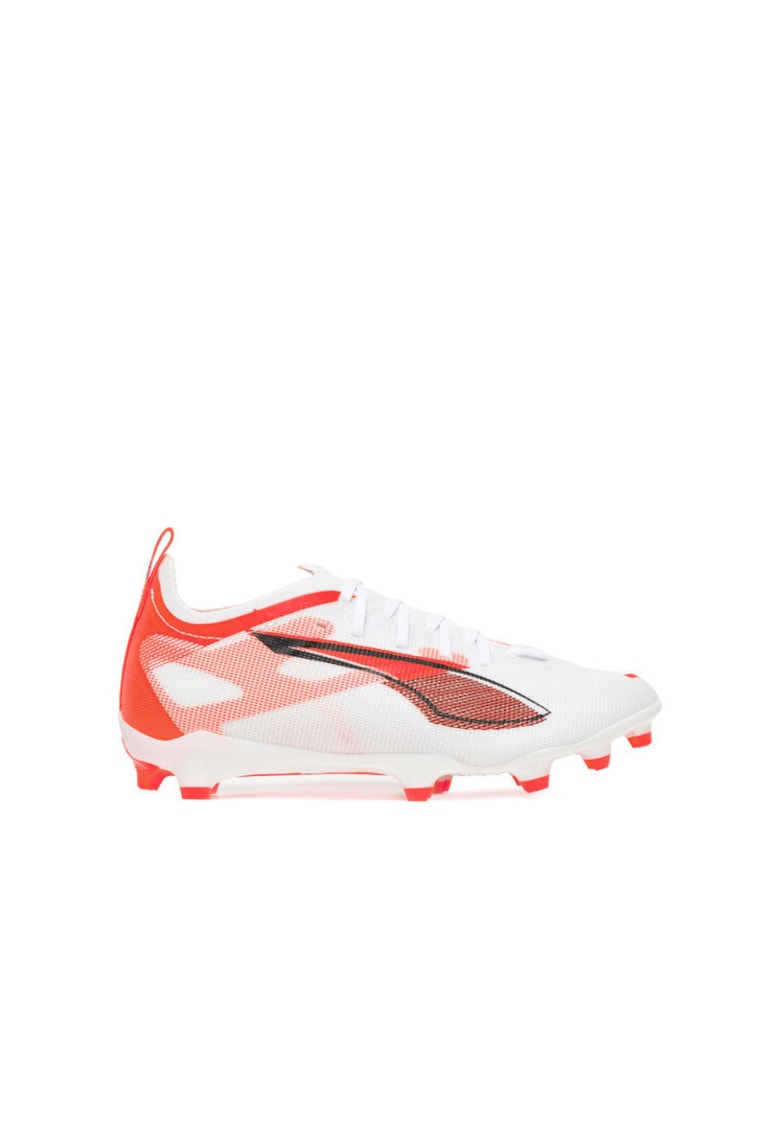 Ghete de fotbal baieti 305206336 - Piele ecologica - Alb