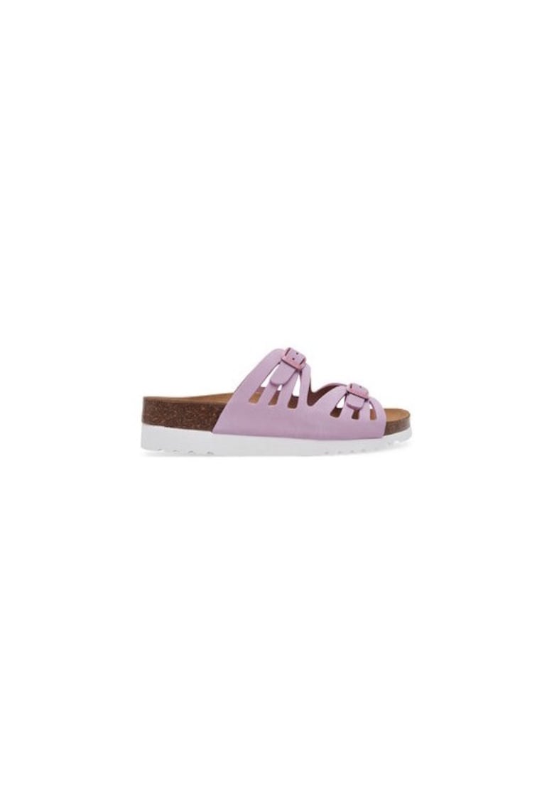 Papuci dama 304796944 - Piele naturala - Roz - Roz