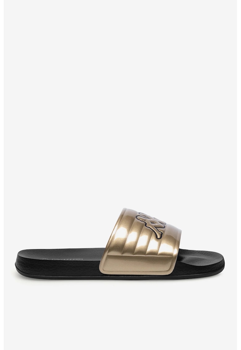 Papuci dama 5905588644095 - Sintetic - Negru - Negru