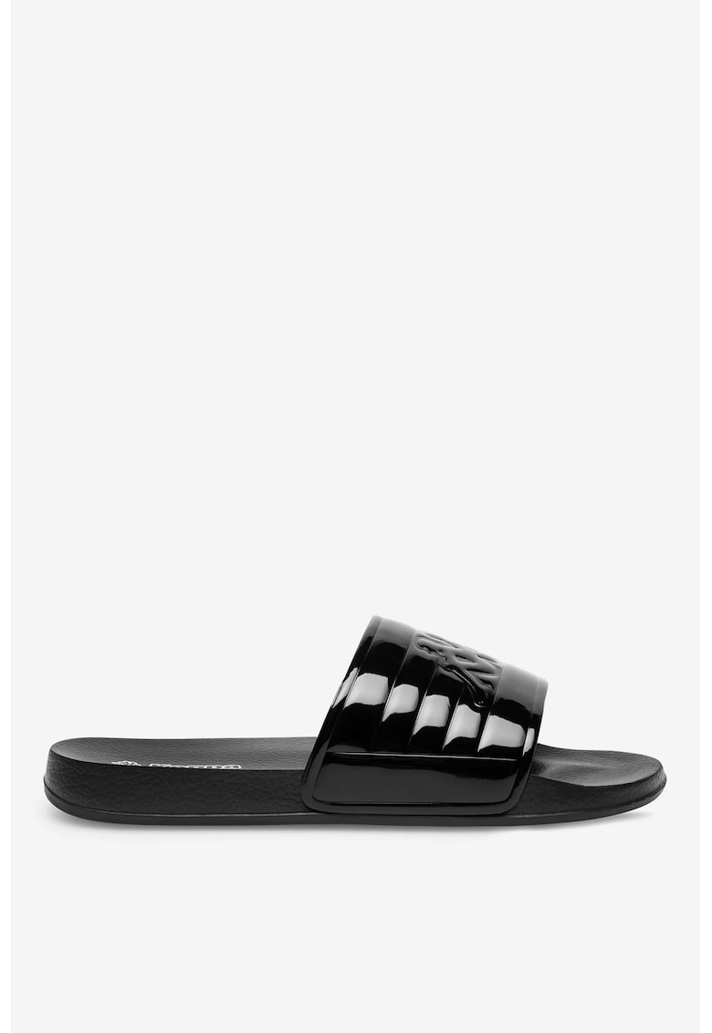 Papuci dama 5905588644088 - Sintetic - Negru - Negru