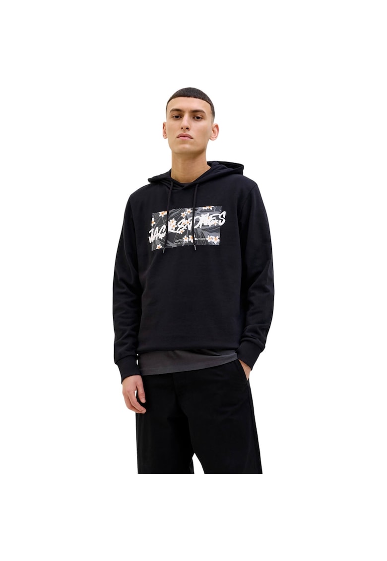 Hanorac JACK &JONES Hawaii Shape 42633 - Negru