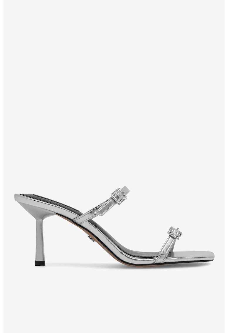 Papuci dama 5905588606079 - Sintetic - Argintiu