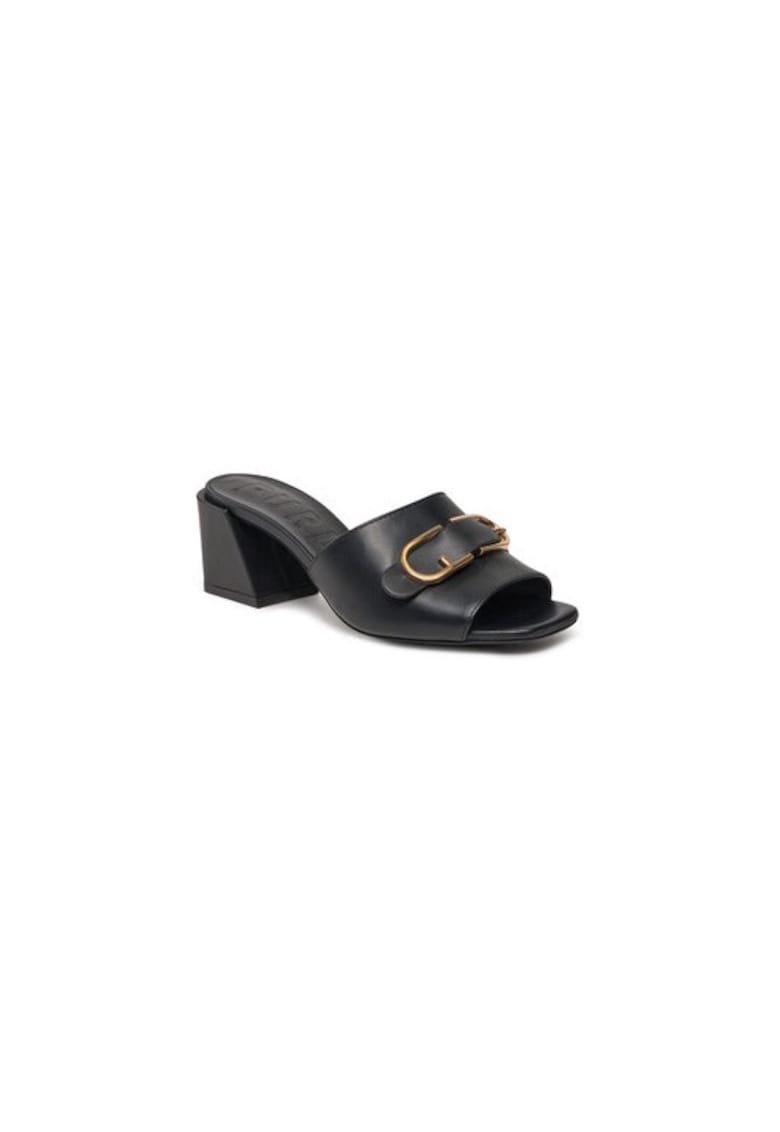 Papuci dama 303635237 - Piele naturala - Negru - Negru