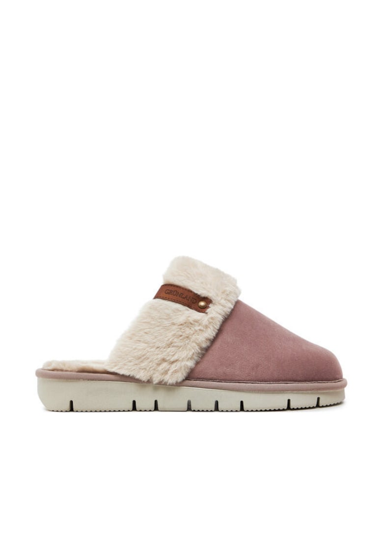 Papuci dama Grunland - 304391781 - Textil - Bej - Bej