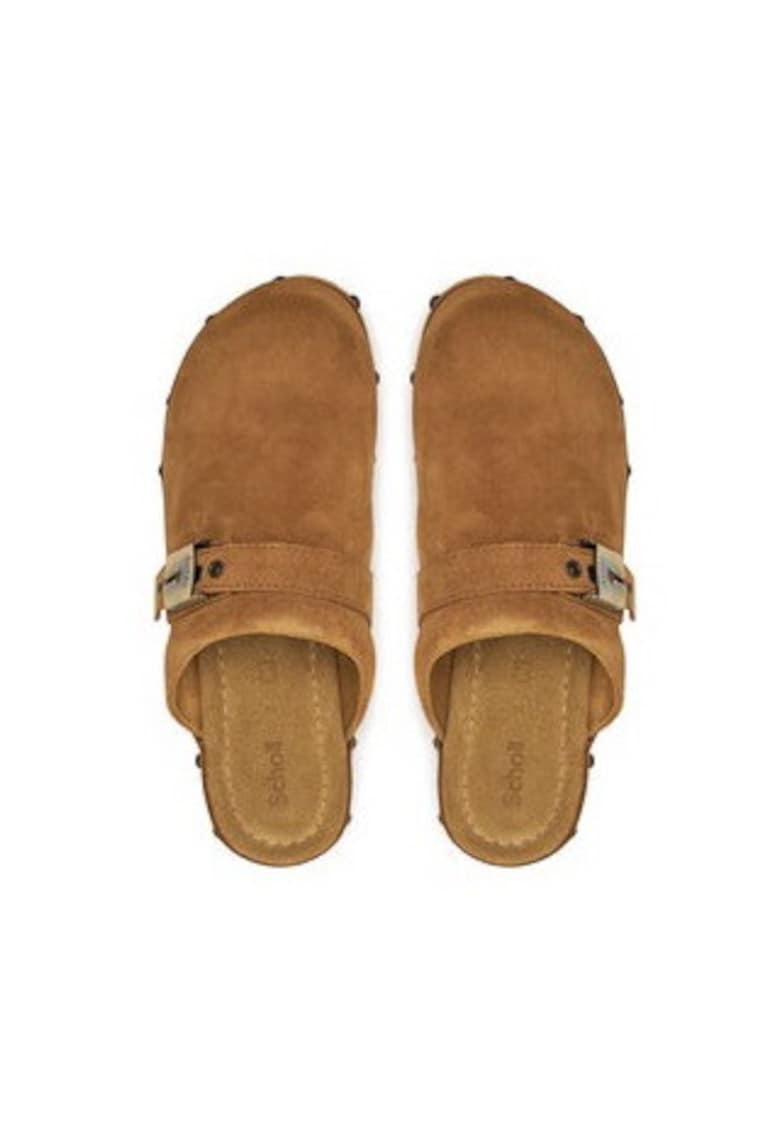 Scholl Papuci dama 304706219 - Piele naturala - Maro - Maro