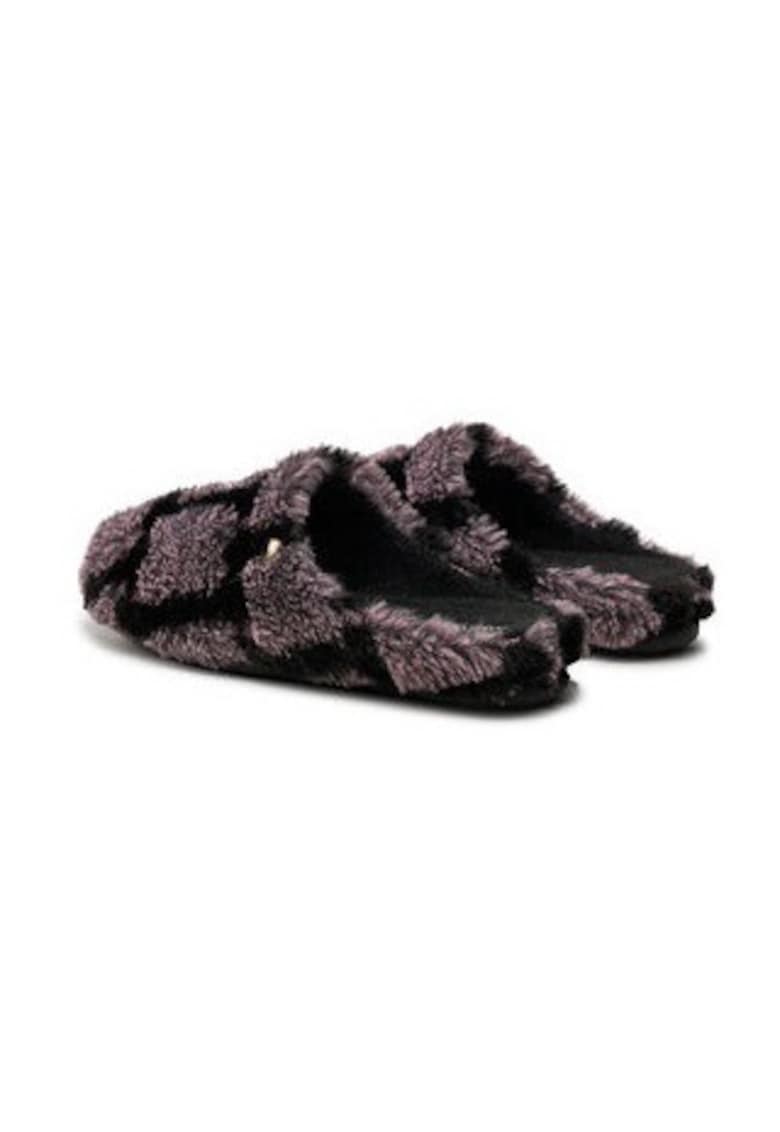 Papuci dama Grunland - 304391514 - Textil - Negru - Negru
