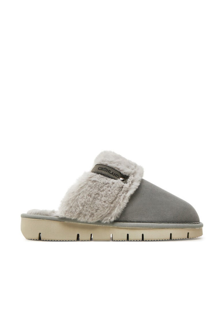 Papuci dama Grunland - 304391767 - Textil - Gri - Gri