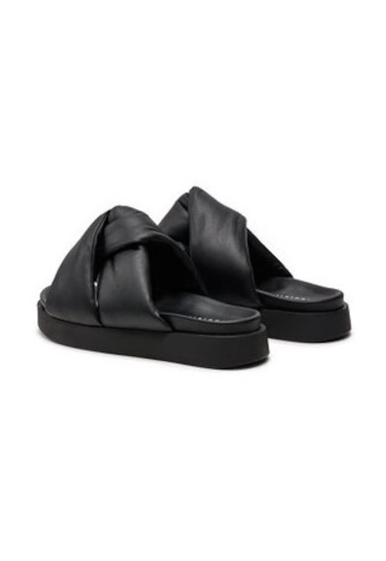 Papuci dama 303971090 - Piele naturala - Negru - Negru