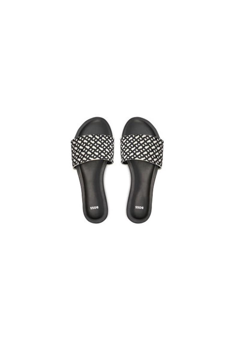 Papuci dama 303699352 - Textil - Negru - Negru