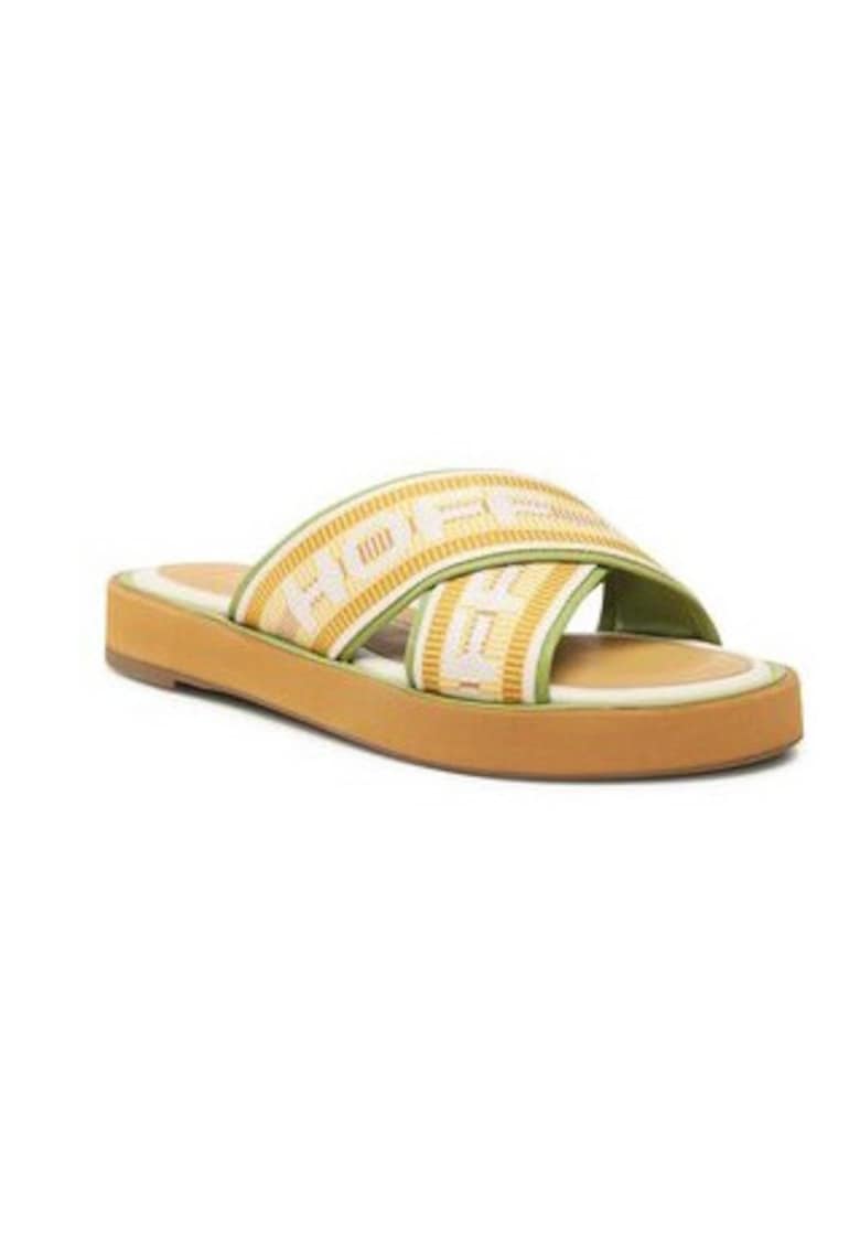 Papuci dama 302793617 - Textil - Galben - Galben