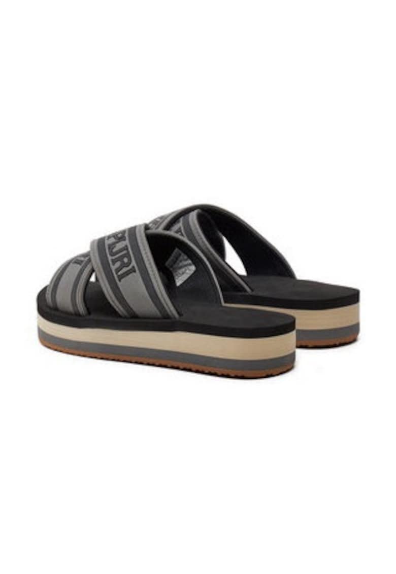 Papuci dama 303905736 - Sintetic - Negru - Negru