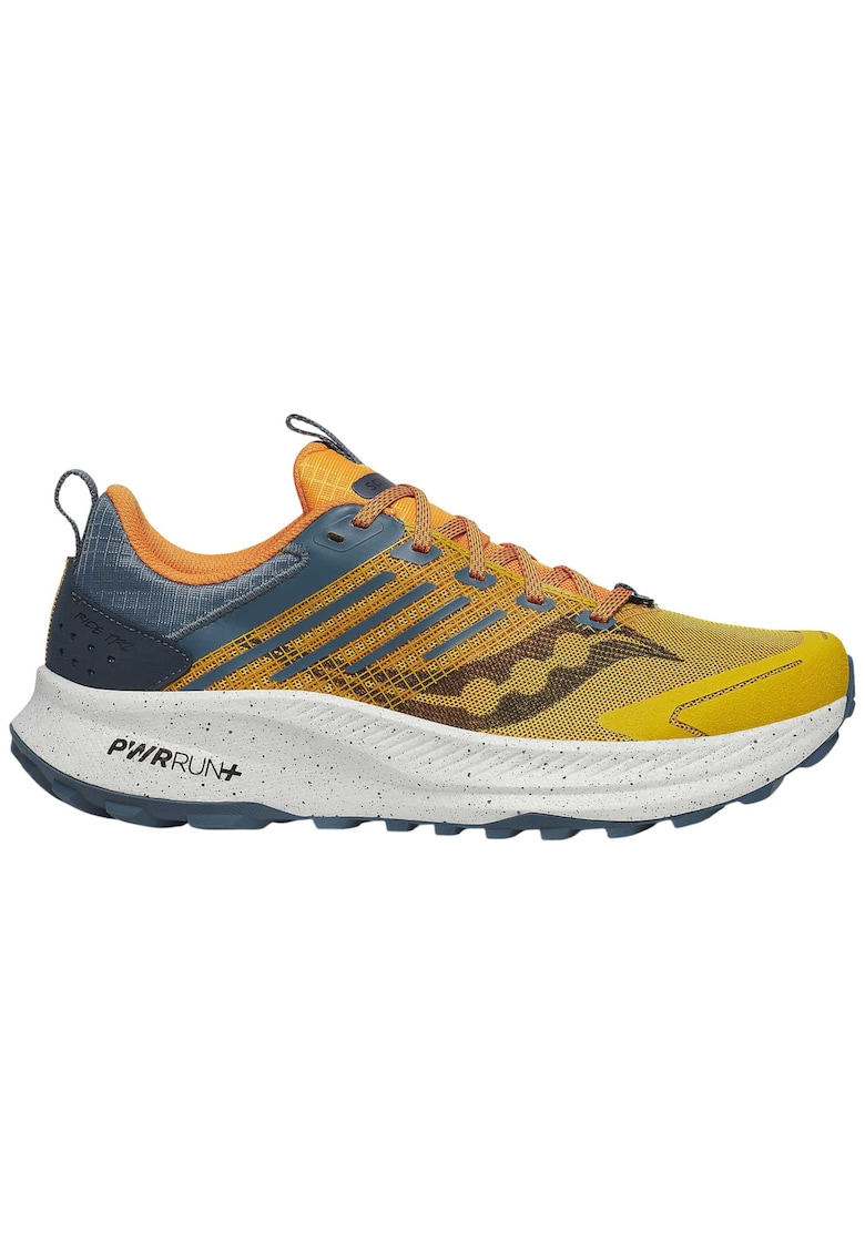 Pantofi alergare trail barbati Ride TR 2 SS 2025 - Portocaliu/Albastru