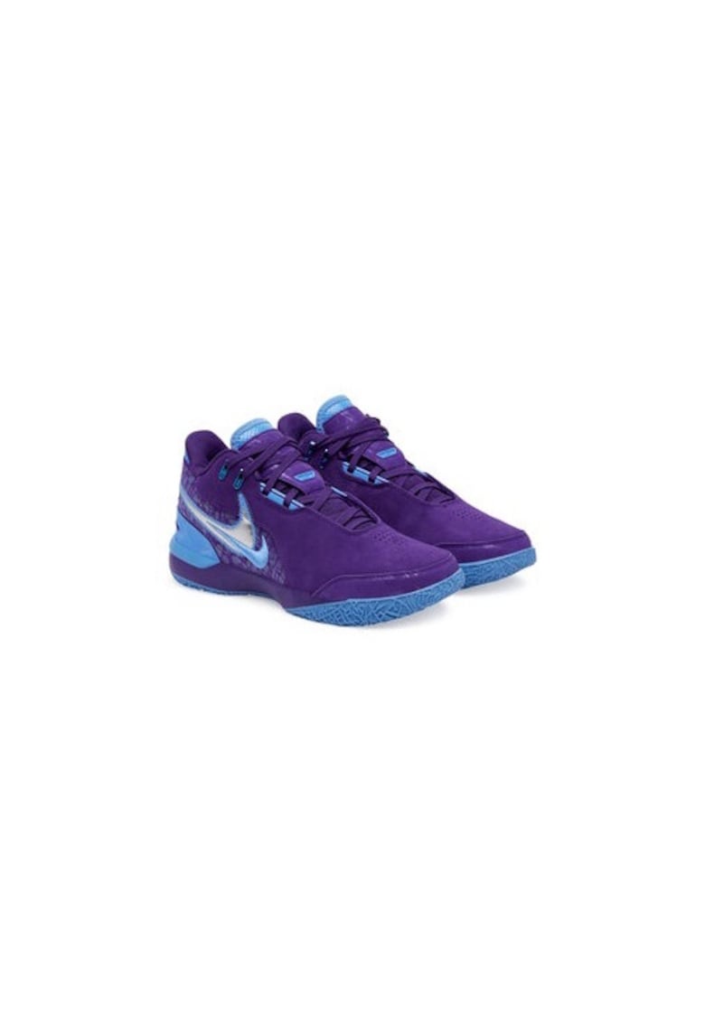 Pantofi pentru baschet barbati  305364227 - Piele naturala - Violet