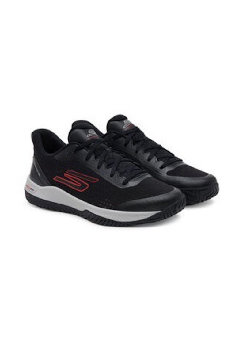 Pantofi tenis barbati 304639296 - Textil - Negru - Negru