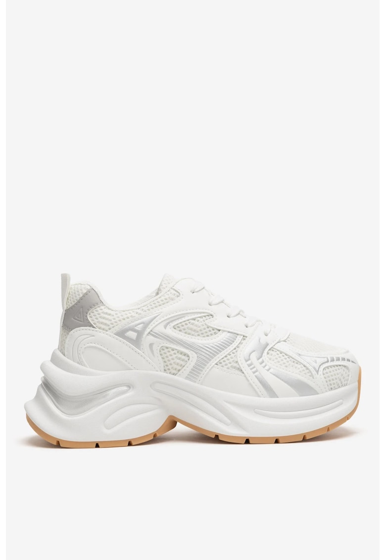 Pantofi dama 5903698764108 - Sintetic - Alb - Alb