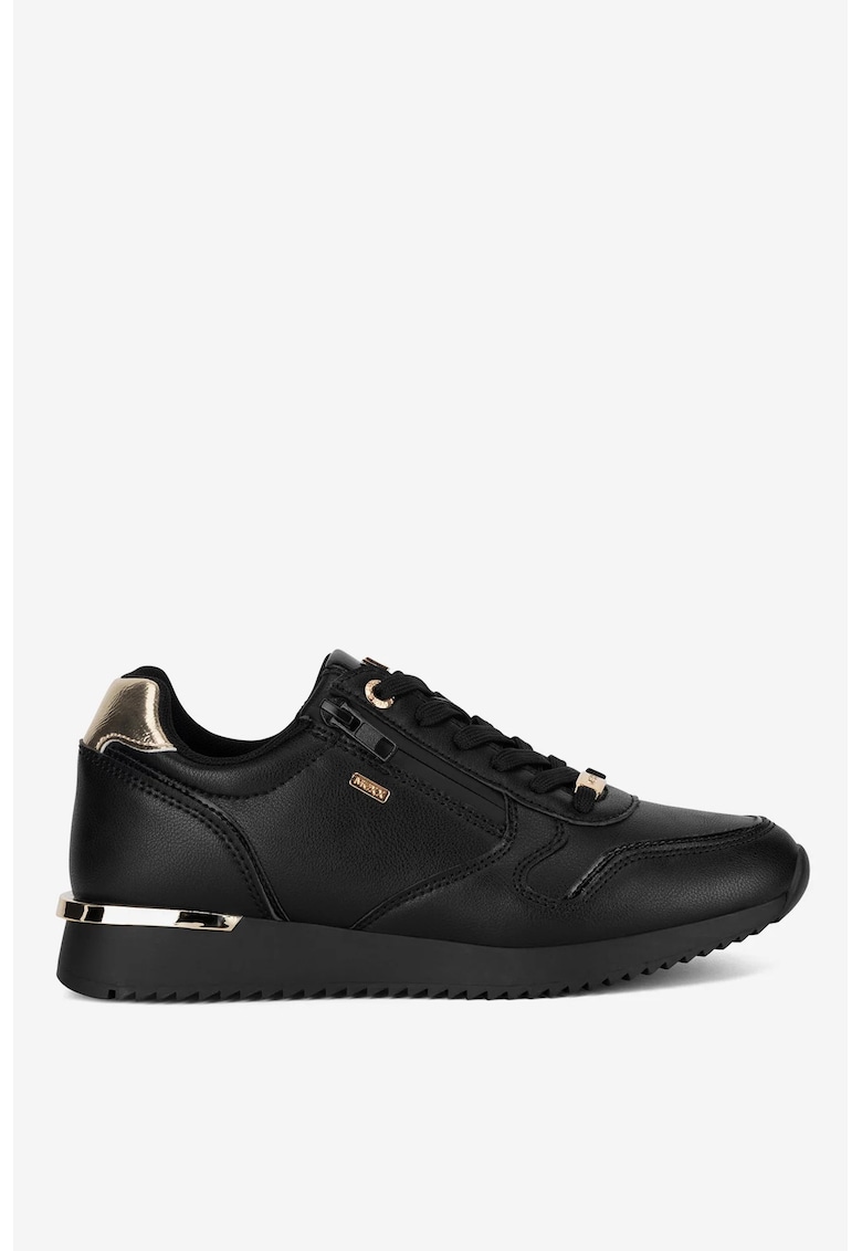 Pantofi dama 5905588919599 - Sintetic - Negru - Negru
