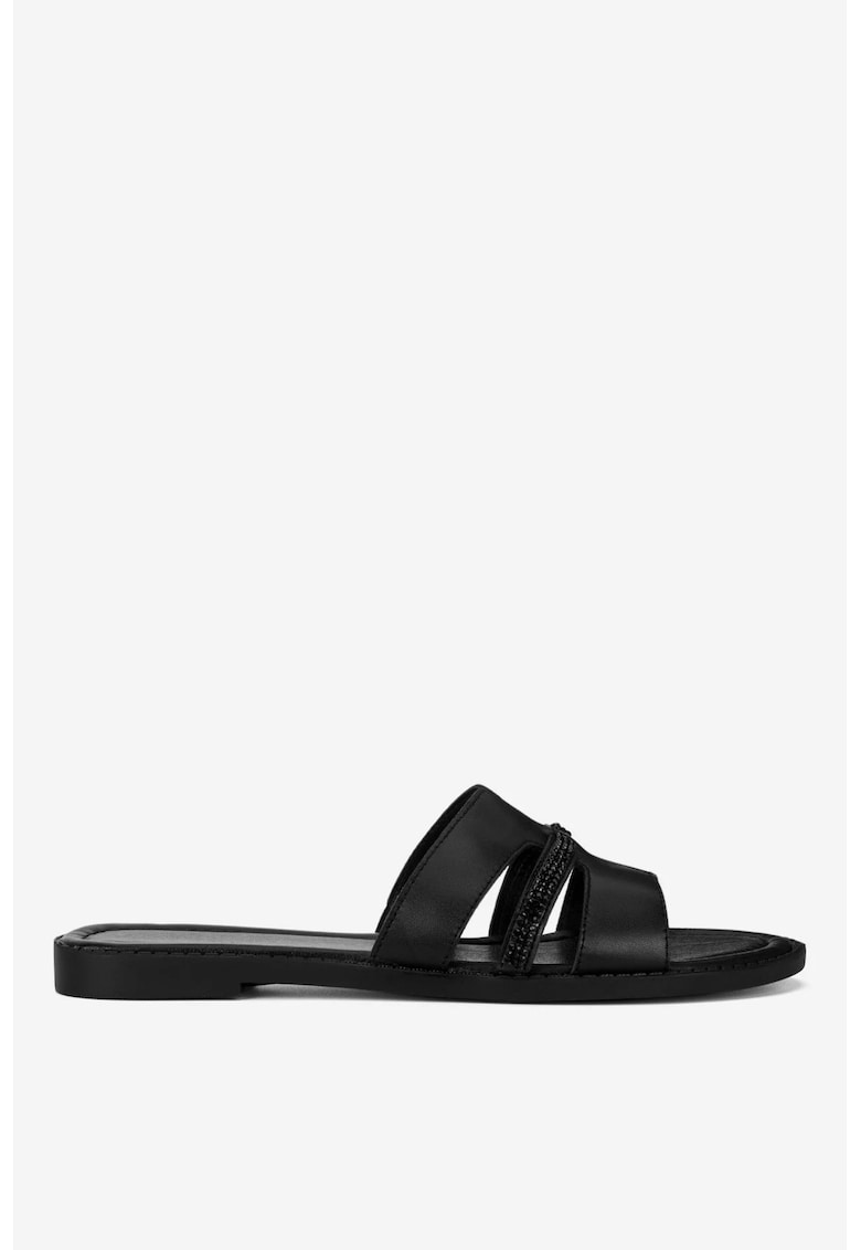 Papuci dama 5905588615026 - Piele naturala - 40 EU - Negru
