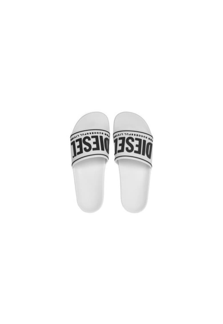 Papuci dama 304186257 - Sintetic - 41 EU - Alb