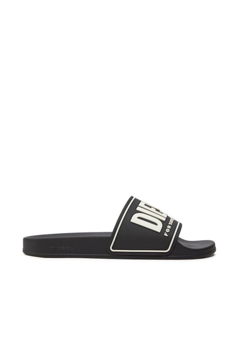 Papuci dama 304186233 - Sintetic - 41 EU - Negru