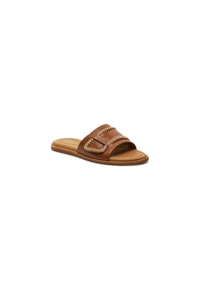 Papuci dama 303500634 - Piele naturala - Maro - Maro