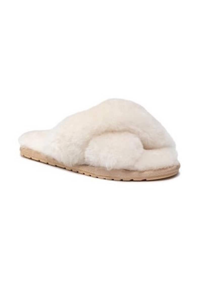 Papuci dama 199841439 - Piele naturala - Bej - Bej