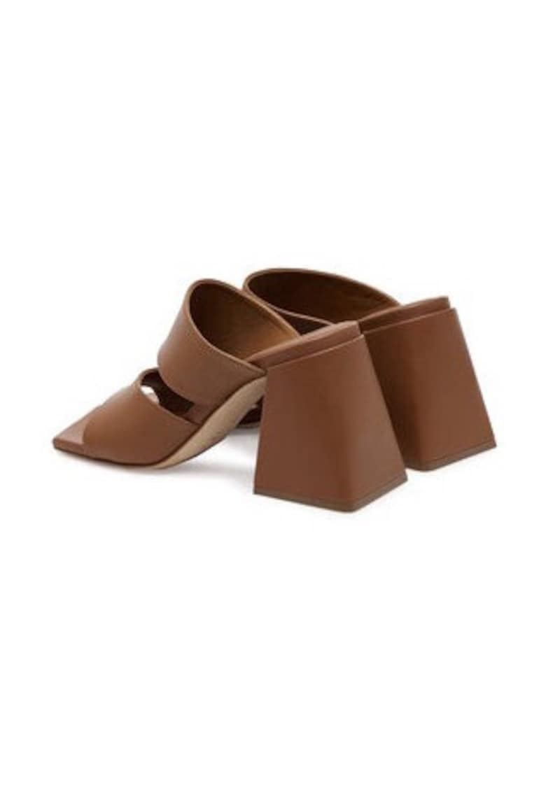 Papuci dama Vic Matie - 305311603 - Piele naturala - Maro - Maro