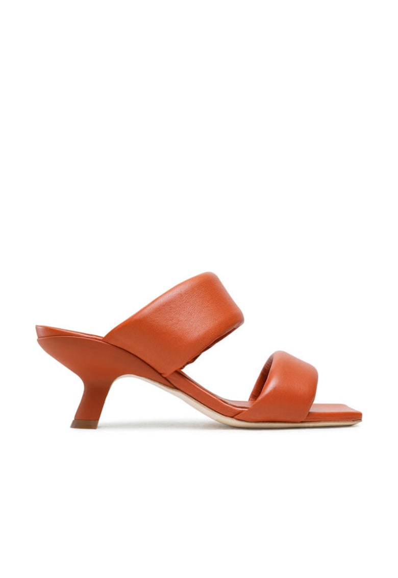 Papuci dama Vic Matie - 300291849 - Piele naturala - Portocaliu - Portocaliu