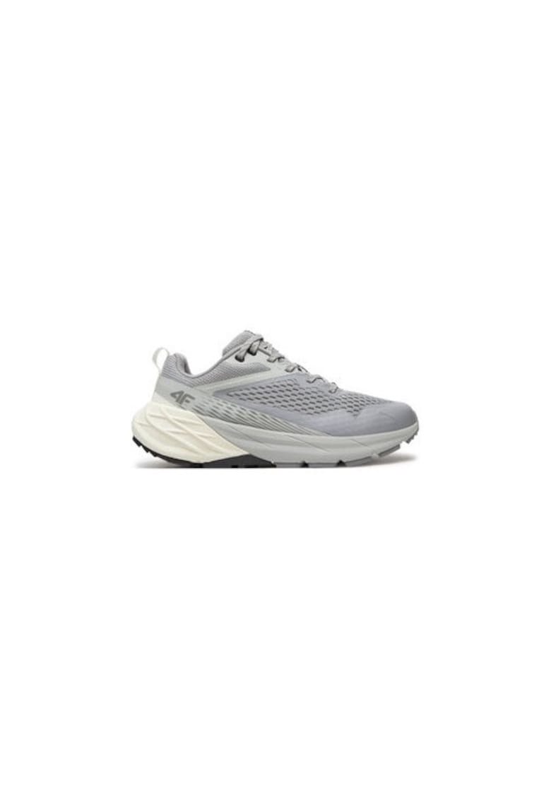 Bocanci trekking dama 304530265 - Piele ecologica - Gri - Gri
