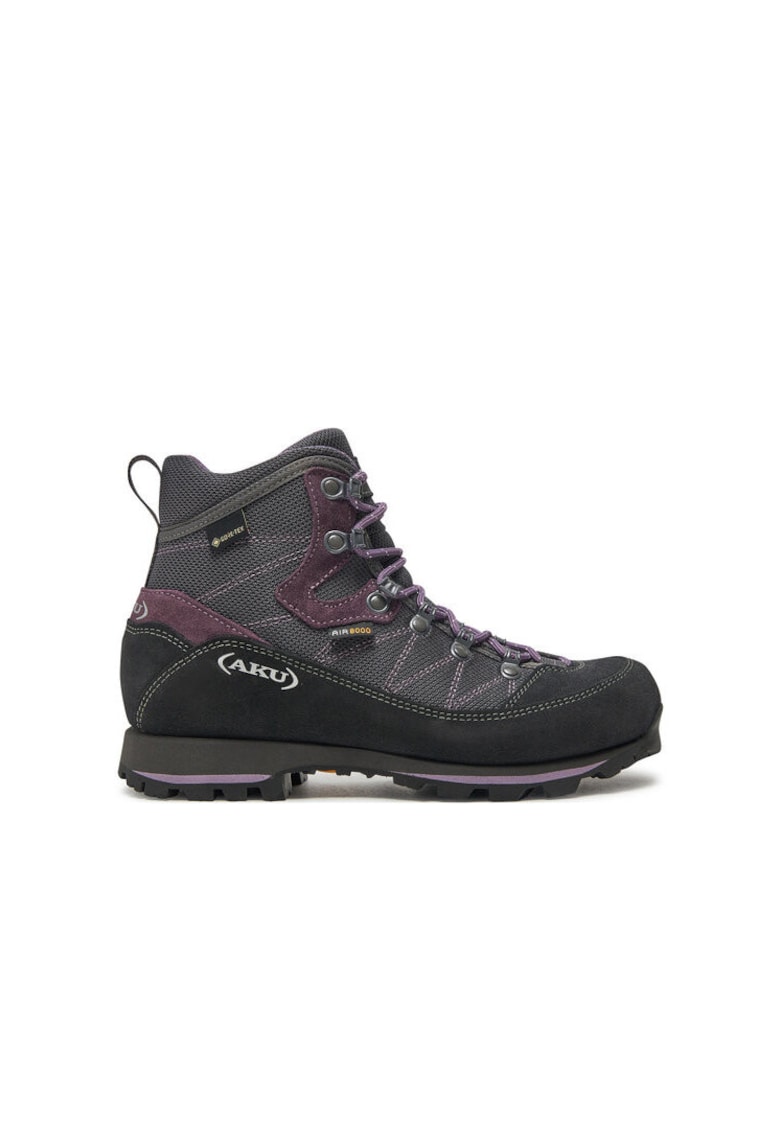 Bocanci trekking dama 304276019 - Piele naturala - Gri - Gri