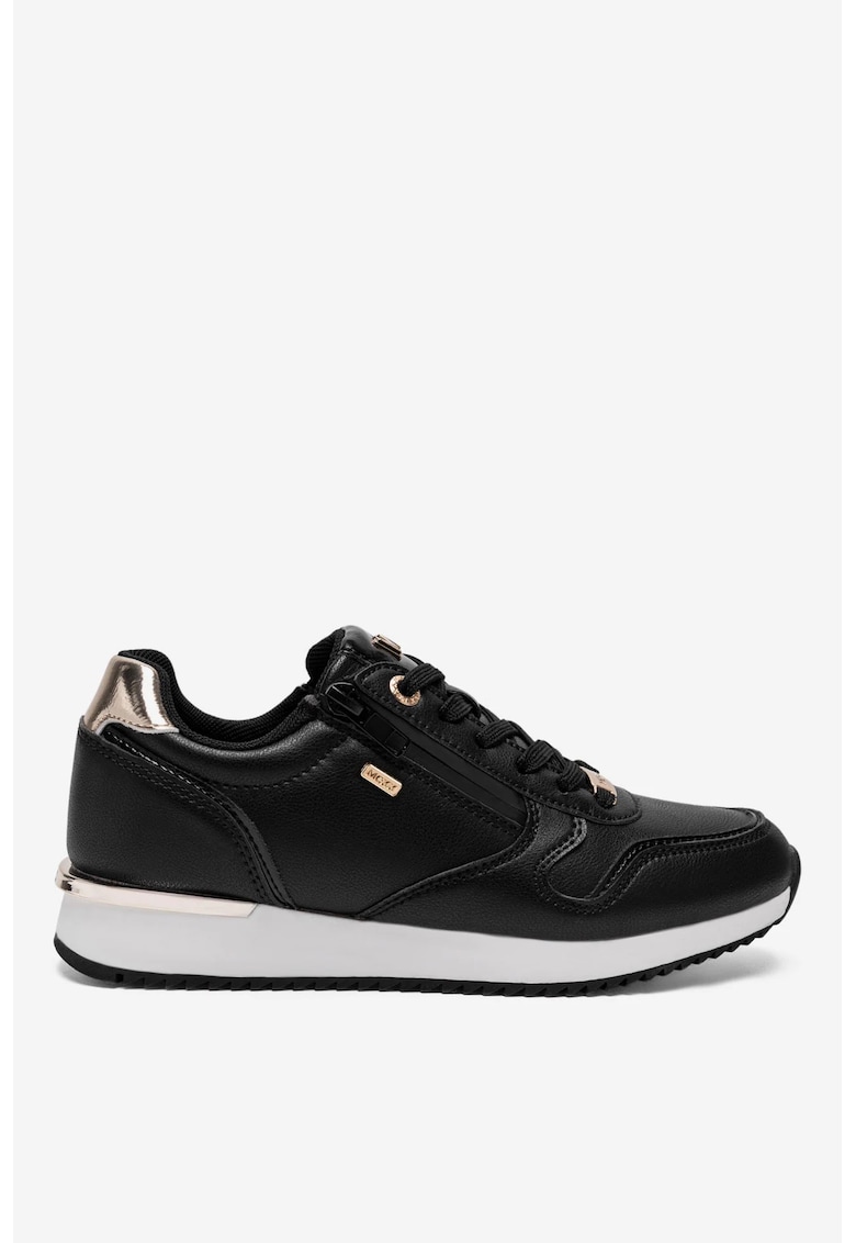 Pantofi dama 5905588919582 - Sintetic - Negru - Negru