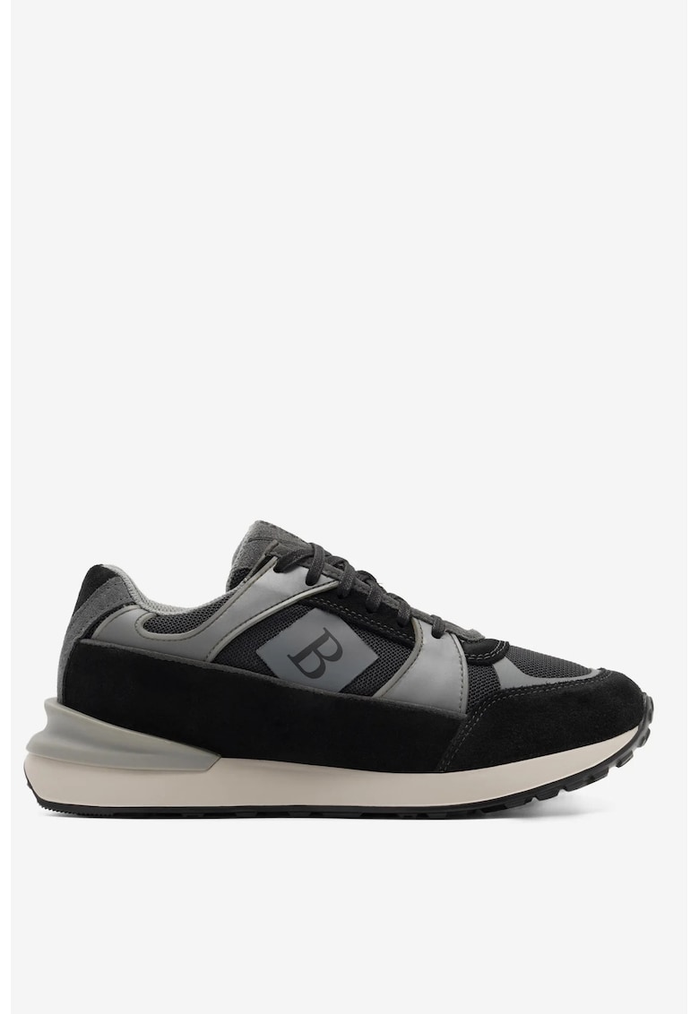 Pantofi barbati 5904862873954 - Piele naturala - Negru - Negru