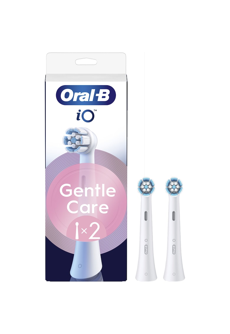 Rezerve periuta de dinti electrica iO Gentle Care - compatibile doar cu seria iO - Alb