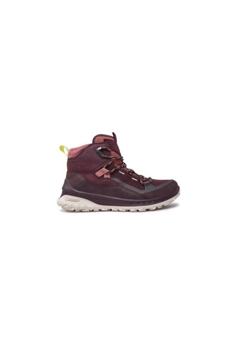 Bocanci trekking dama  304559549 - Piele naturala - Violet