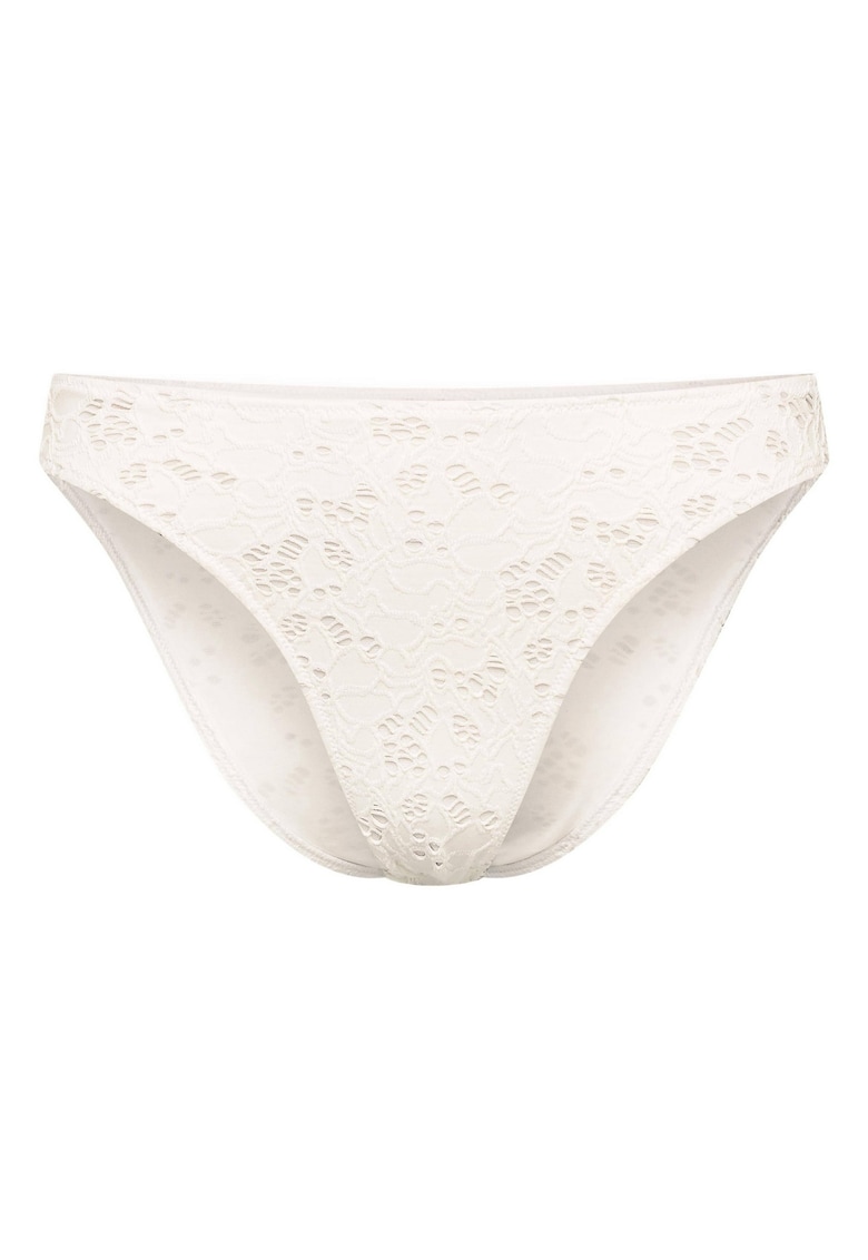 Chiloti de baie dama Folklore Alb crem