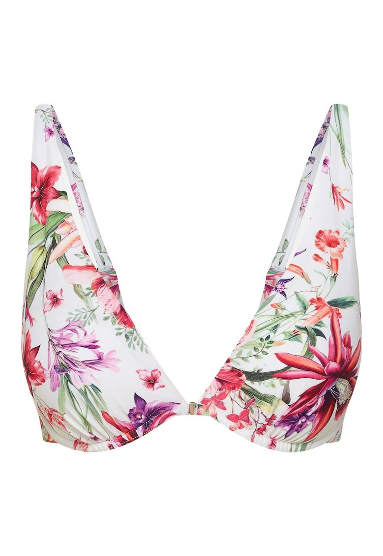 Sutien de baie push-up Lagoon Alb crem