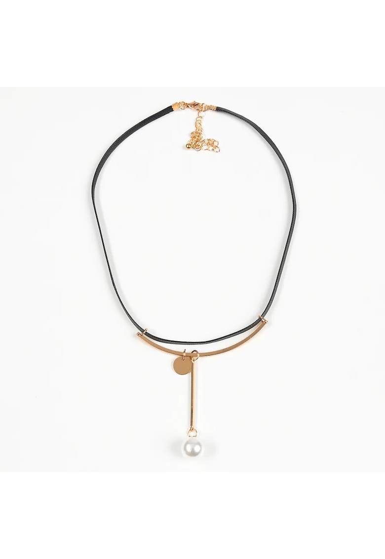 Colier negru cu perla - Paris