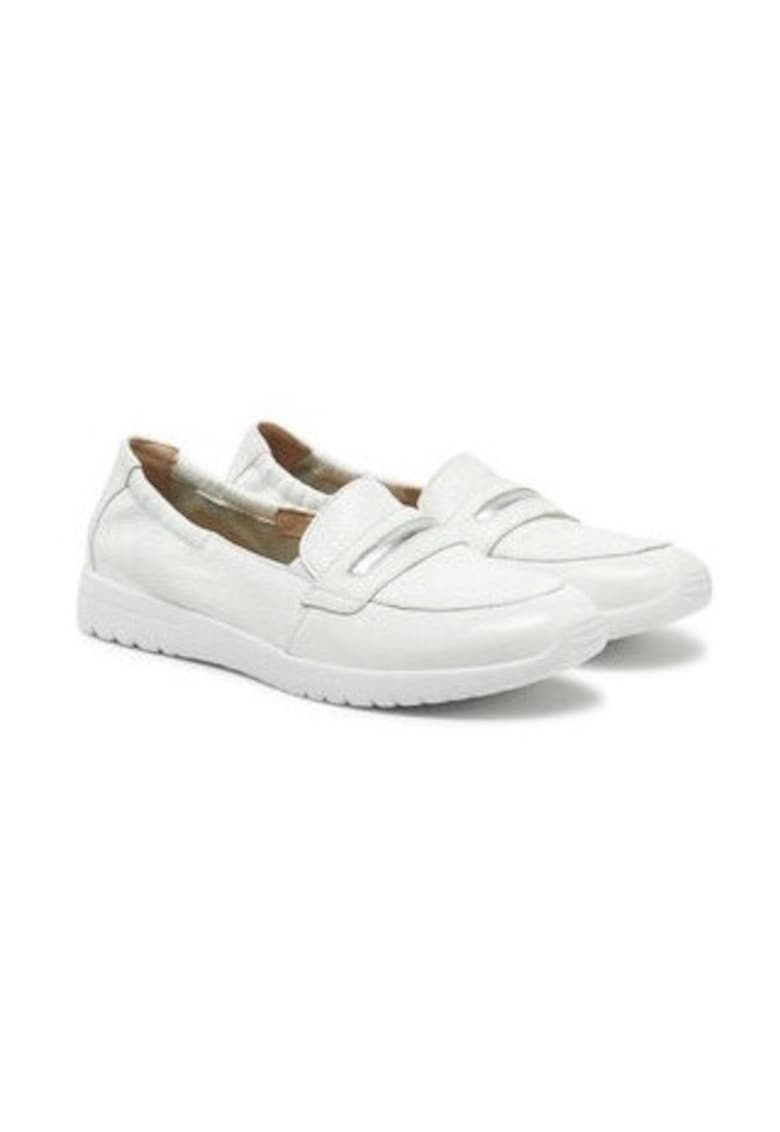 Pantofi dama 304671623 - Piele naturala - Alb - Alb