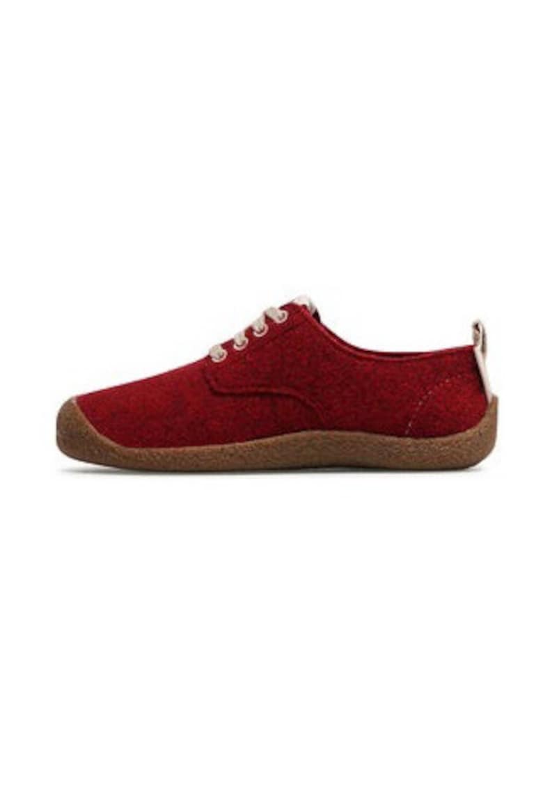 Pantofi dama 301702696 - Fetru - Rosu - Rosu