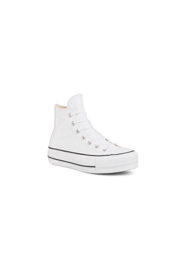 Pantofi sport femei cu platforma  Chuck Taylor All Star Lift Leather High
