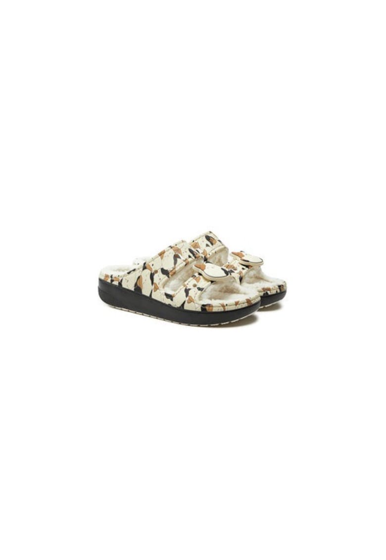 Papuci unisex 304506406 - Sintetic - Bej - Bej