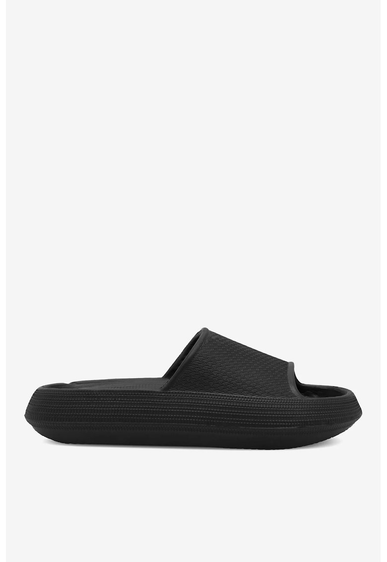 Papuci barbati 5905588481096 - Sintetic - Negru - Negru