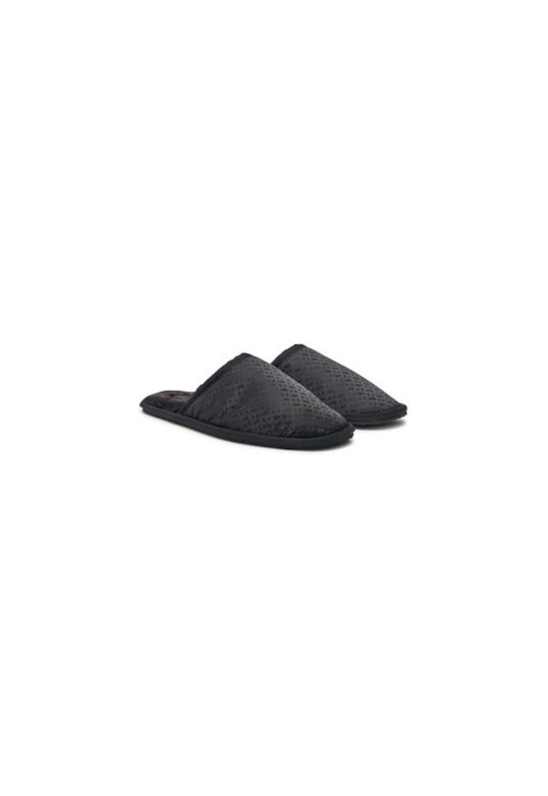 Papuci barbati 304261916 - Textil - Negru - Negru