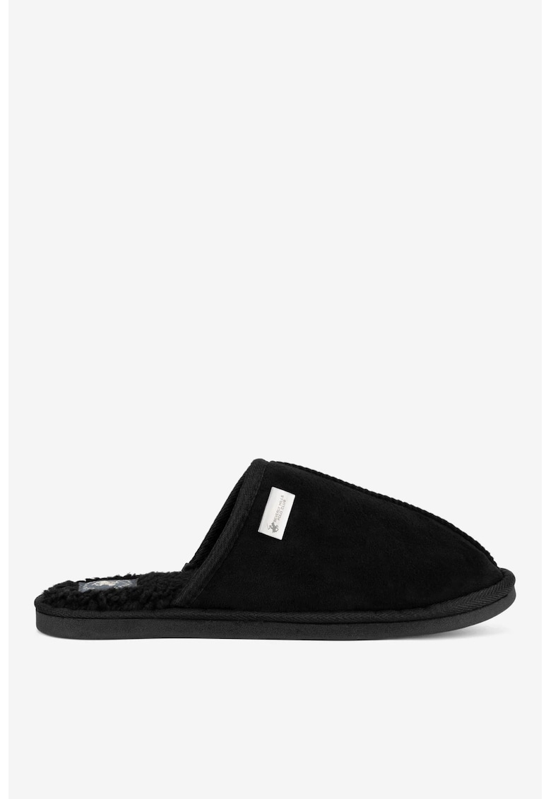 Papuci barbati 5903419627651 - Textil - Negru - Negru
