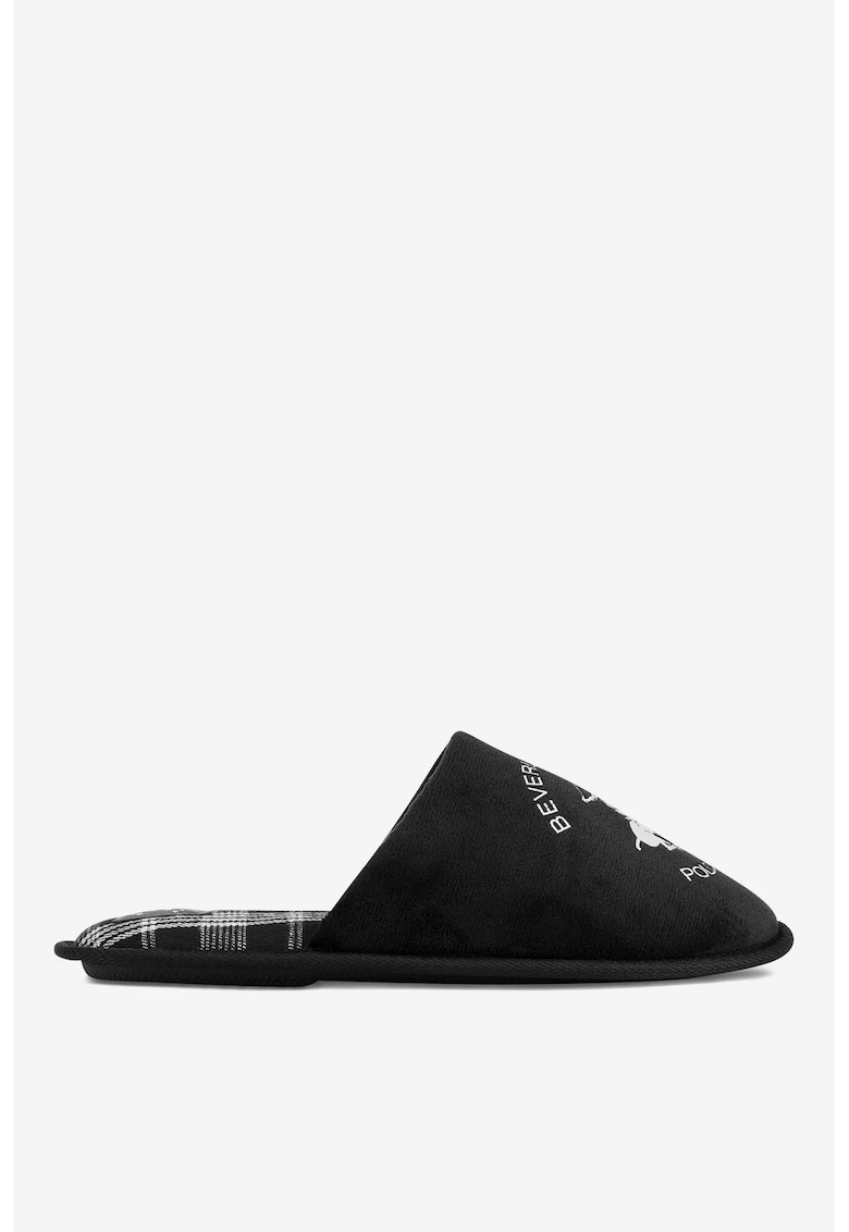 Papuci barbati 5903419634925 - Textil - Negru - Negru