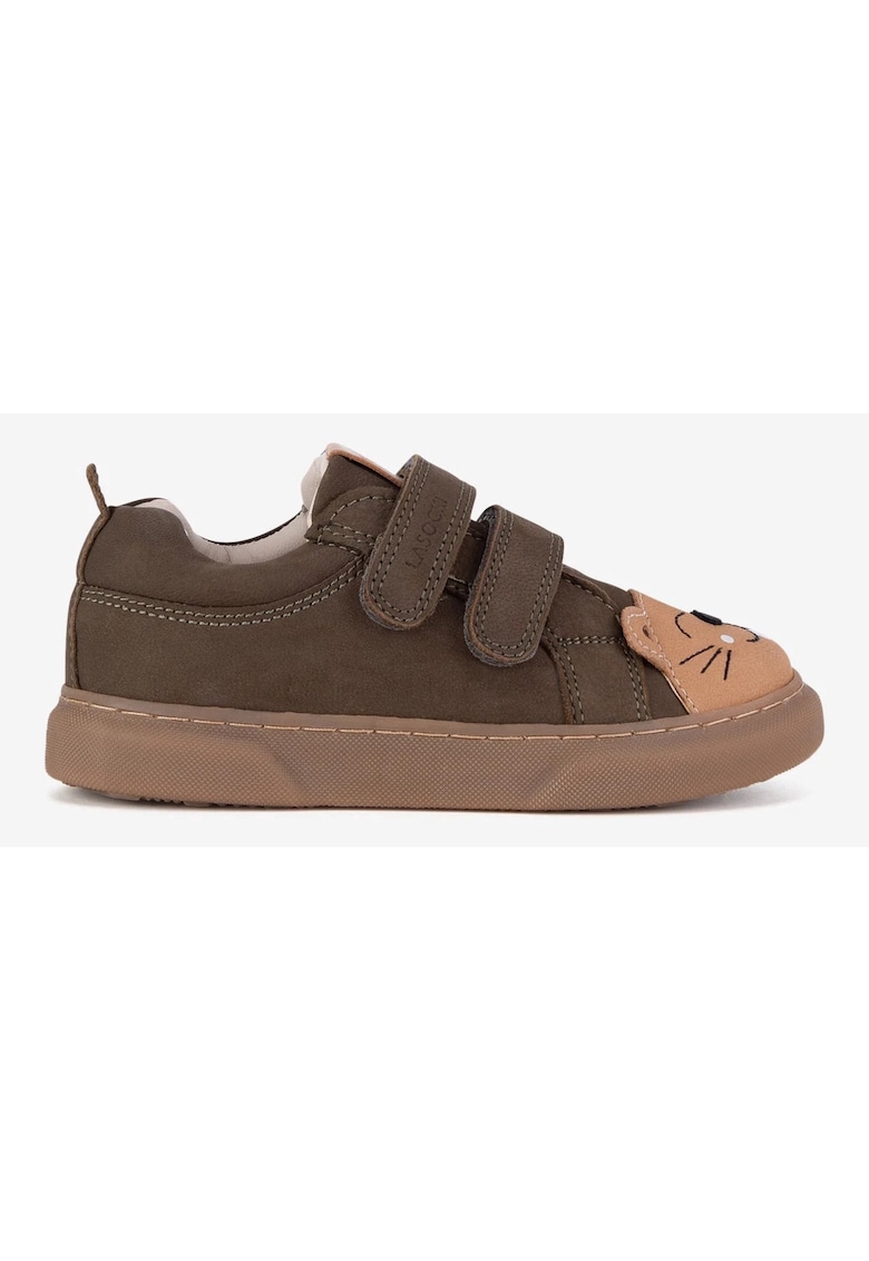 Pantofi baieti 5903698176222 - Piele nabuc - Multicolor - Multicolor