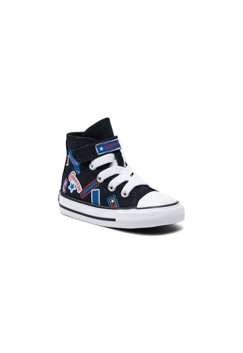 Pantofi baieti 303745035 - Textil - Negru