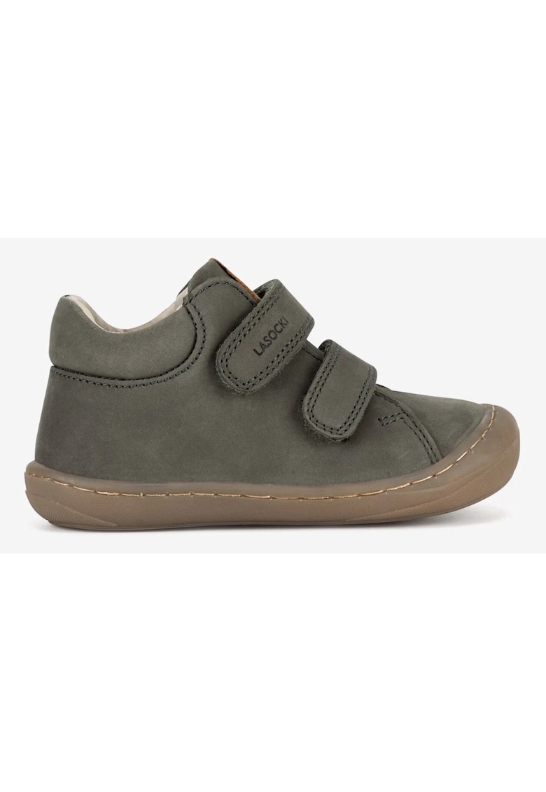 Pantofi baieti 5903698176598 - Piele nabuc - Multicolor - Multicolor