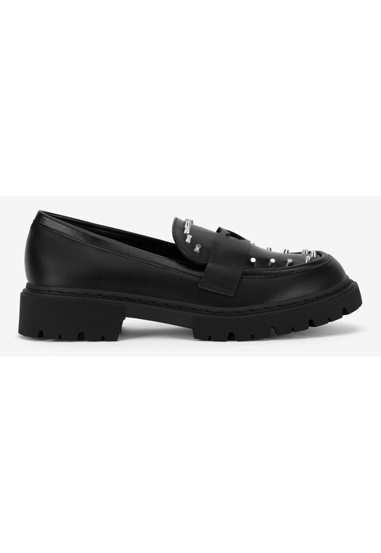 Pantofi fete 5905588780083 - Sintetic - Negru - Negru