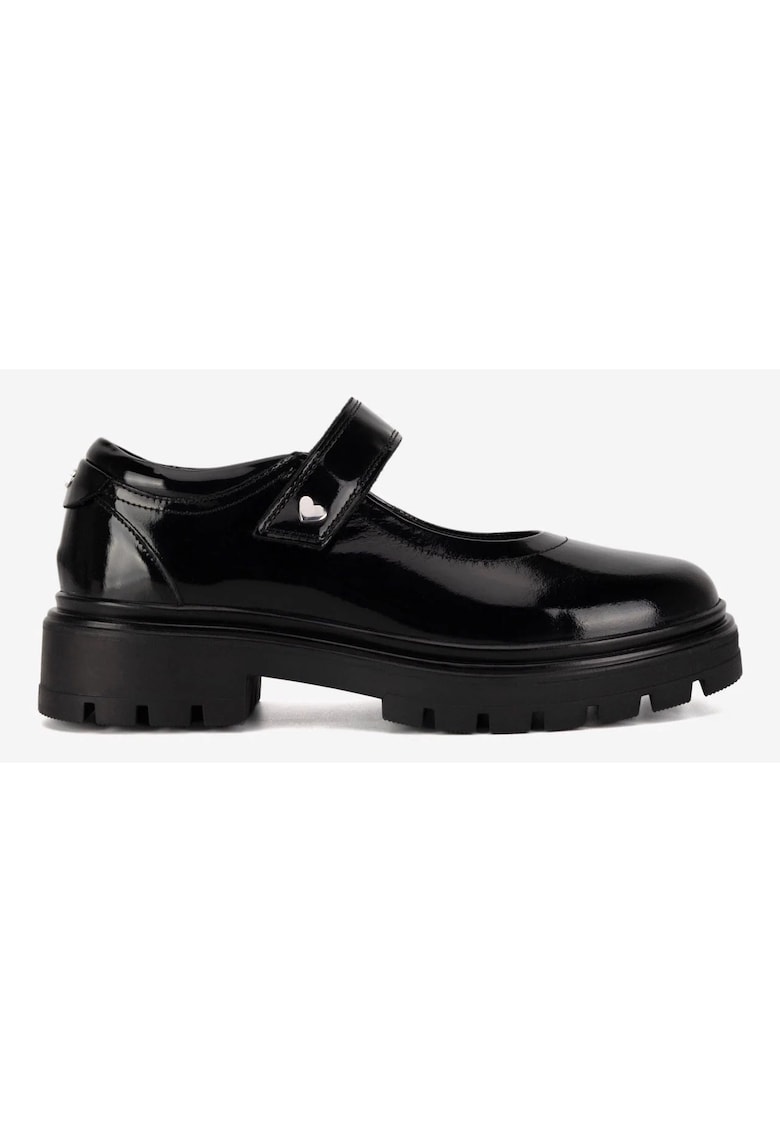 Pantofi fete 5905588733126 - Piele naturala - Negru - Negru