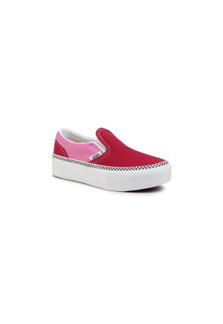 Vans Pantofi fete 206953650 - Textil - Rosu - Rosu